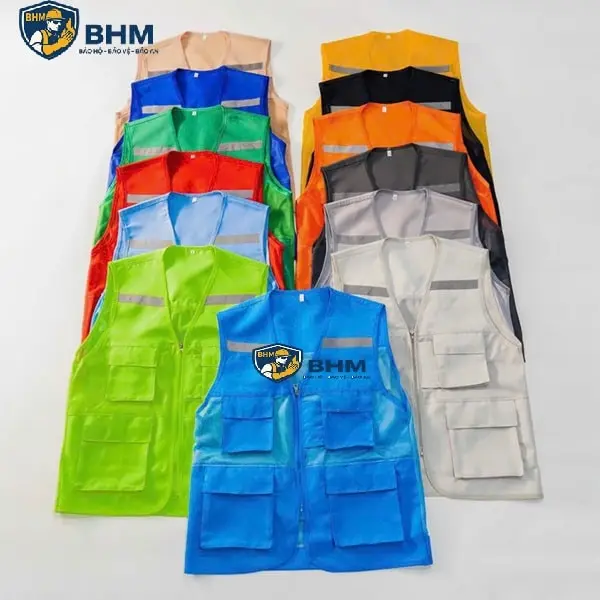 Áo ghi lê phản quang túi hộp