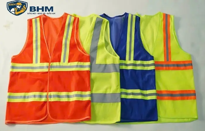 Áo lưới 4 dải phản quang cao cấp